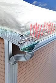 Gutter guard before and after installation